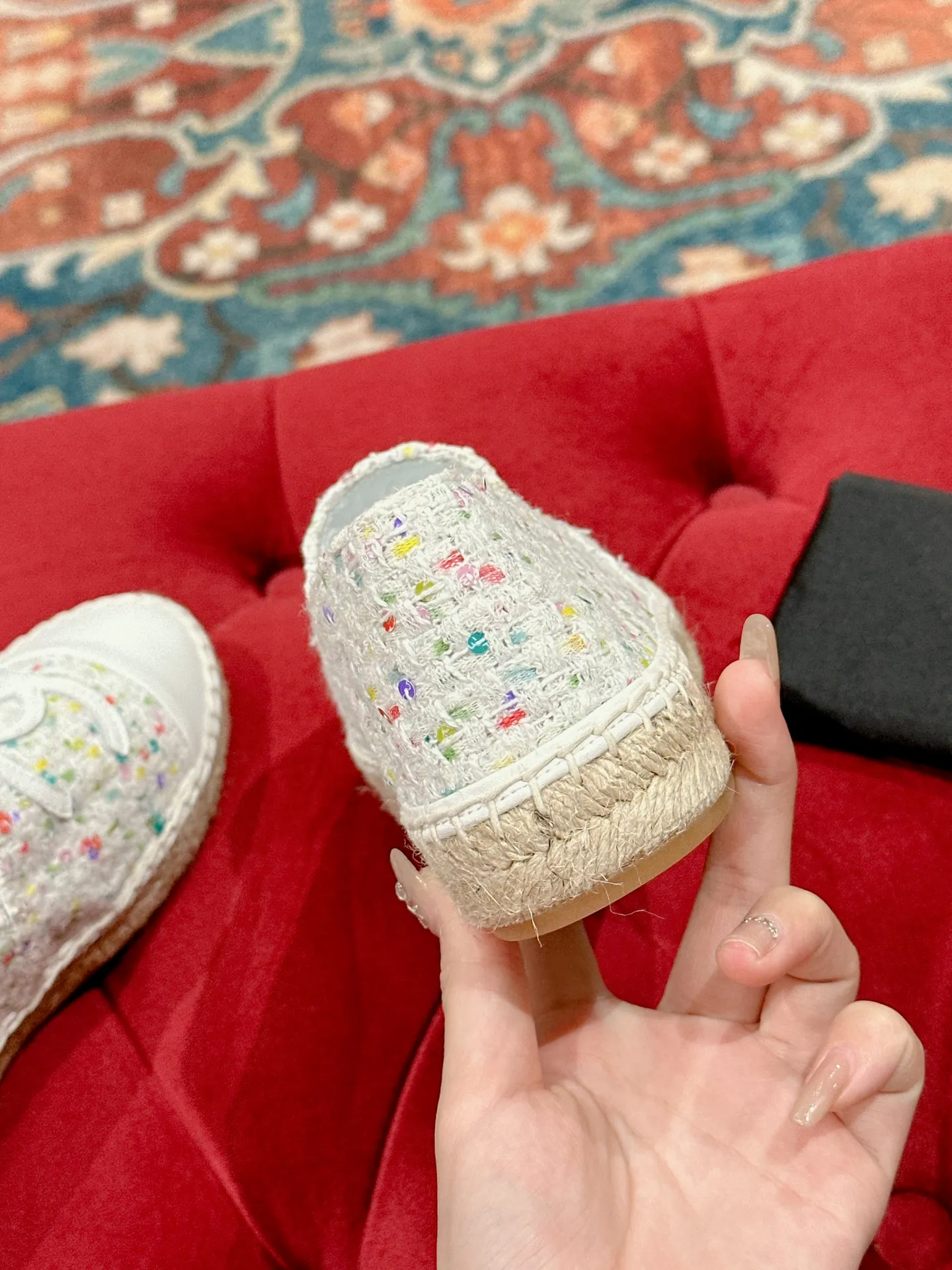 👟👟Ex-factory price 400👟👟 CHANEL 2024 early spring new fisherman shoes, top version 👏👏The inner pads are all made of original imported sheepskin! Code number: 35 - 40 (34.41.42 customized, non-returnable) standard code with full set of packaging